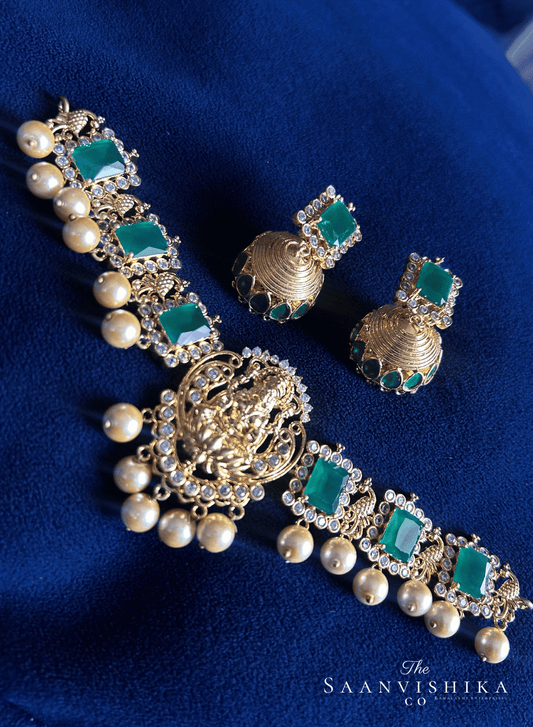 Antique Laxmi mini Necklace