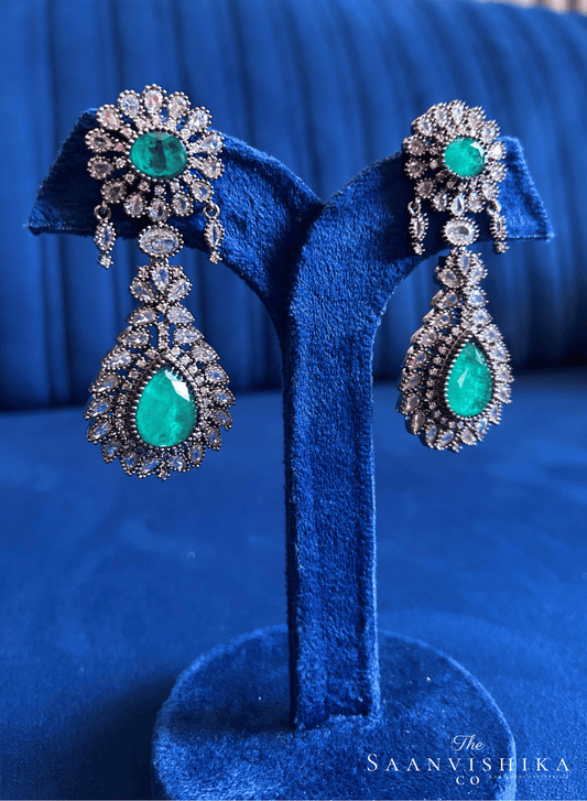 Doublet Earrings (Green)