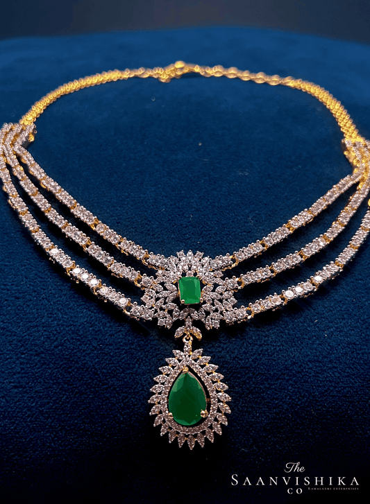 3in1 Multi Color Stone Interchangeable Neckalce