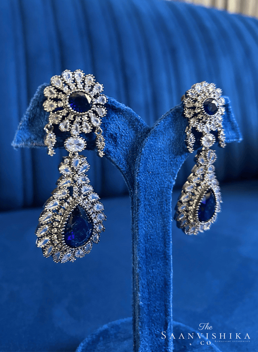 Doublet Earrings (Blue)
