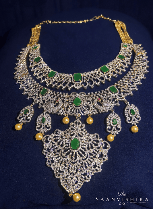 Designer 5 in 1 Bridal Neckalce Set