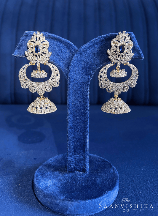 Designer Hexagonal Chandbali