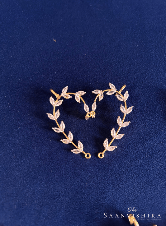 Single Jasmine American Diamond Earcuffs
