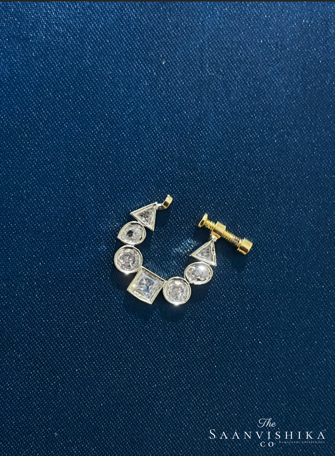 Simple Designer Diamond Nose Pin