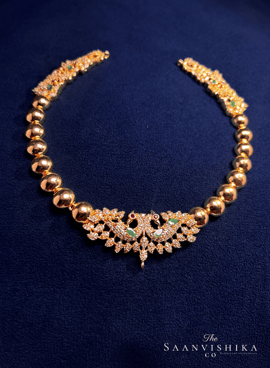 Micro Gold Peacock Kante