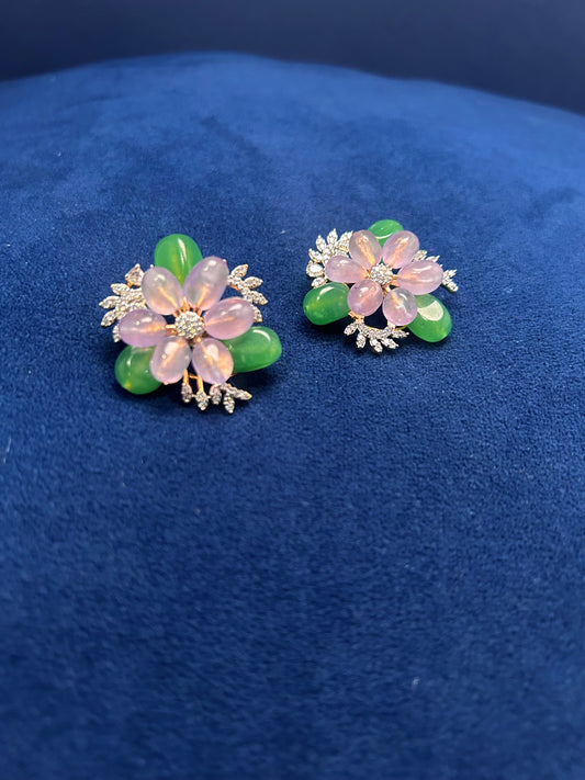 Floral Ear Studs