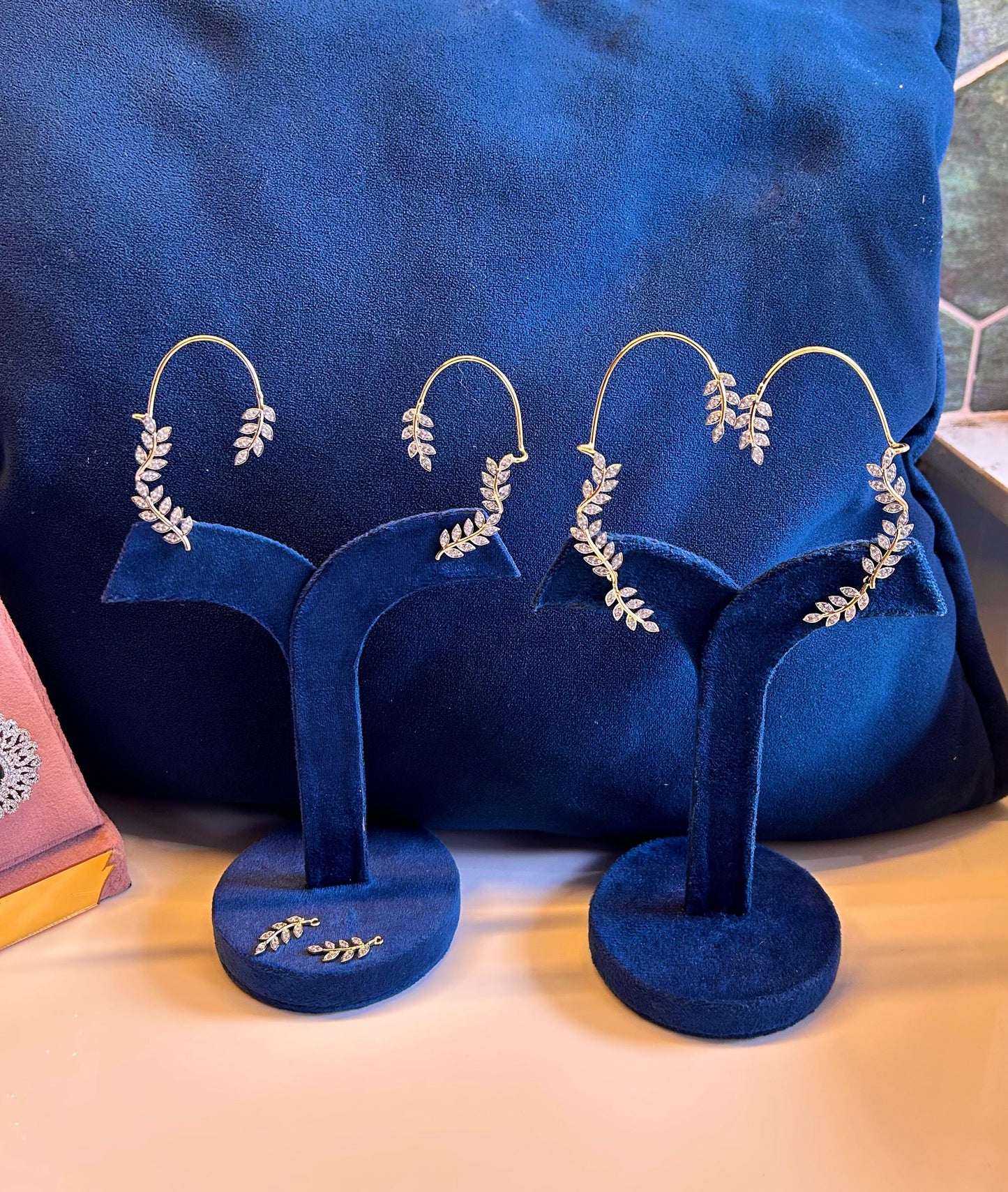 Detachable Leaf Earcuffs