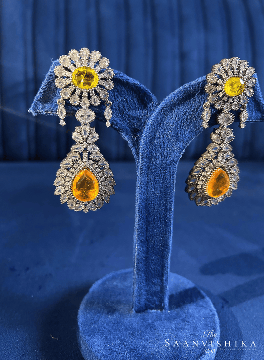 Doublet Earrings (Lemon Yellow)