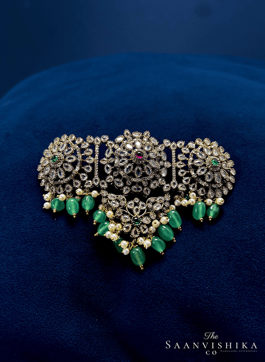 Full Moon Victorian Choker with Earrings