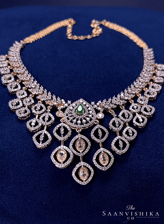 Crystal hanging diamond replica set