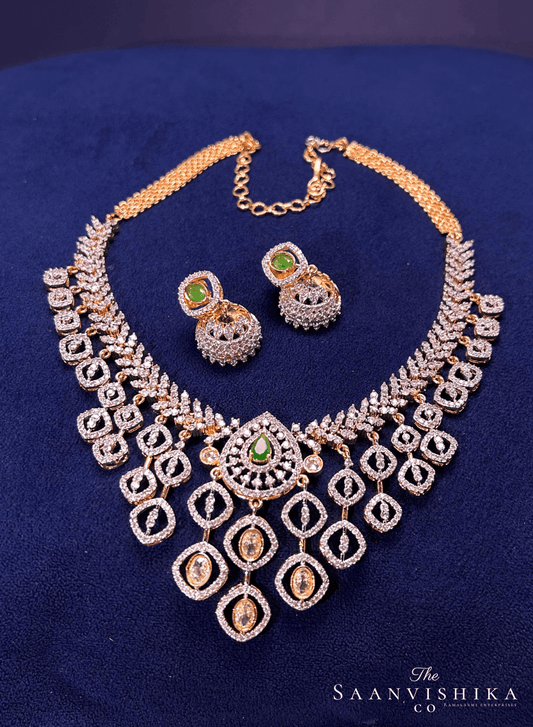 Crystal hanging diamond replica set