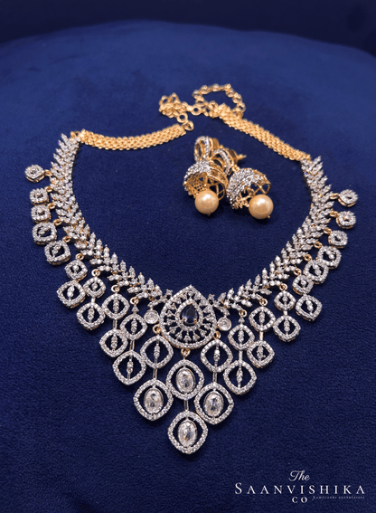 Crystal hanging Designer Set Purple