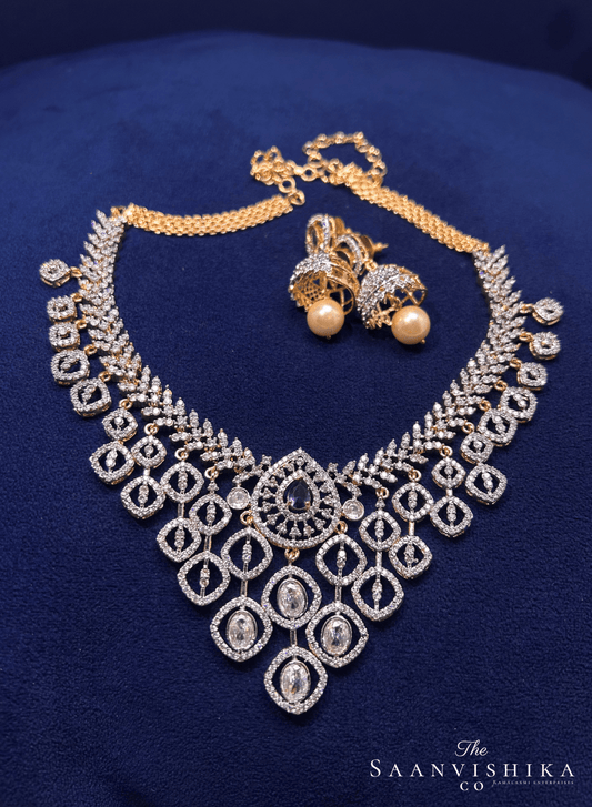 Crystal hanging Designer Set Purple