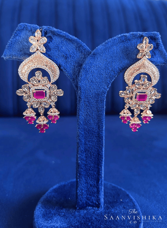 Rose Gold Chandbali
