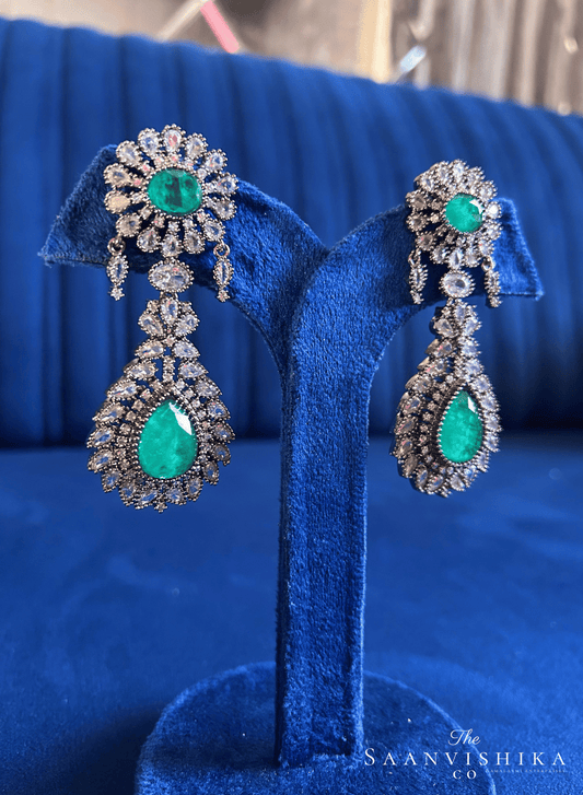 Doublet Earrings (Green)