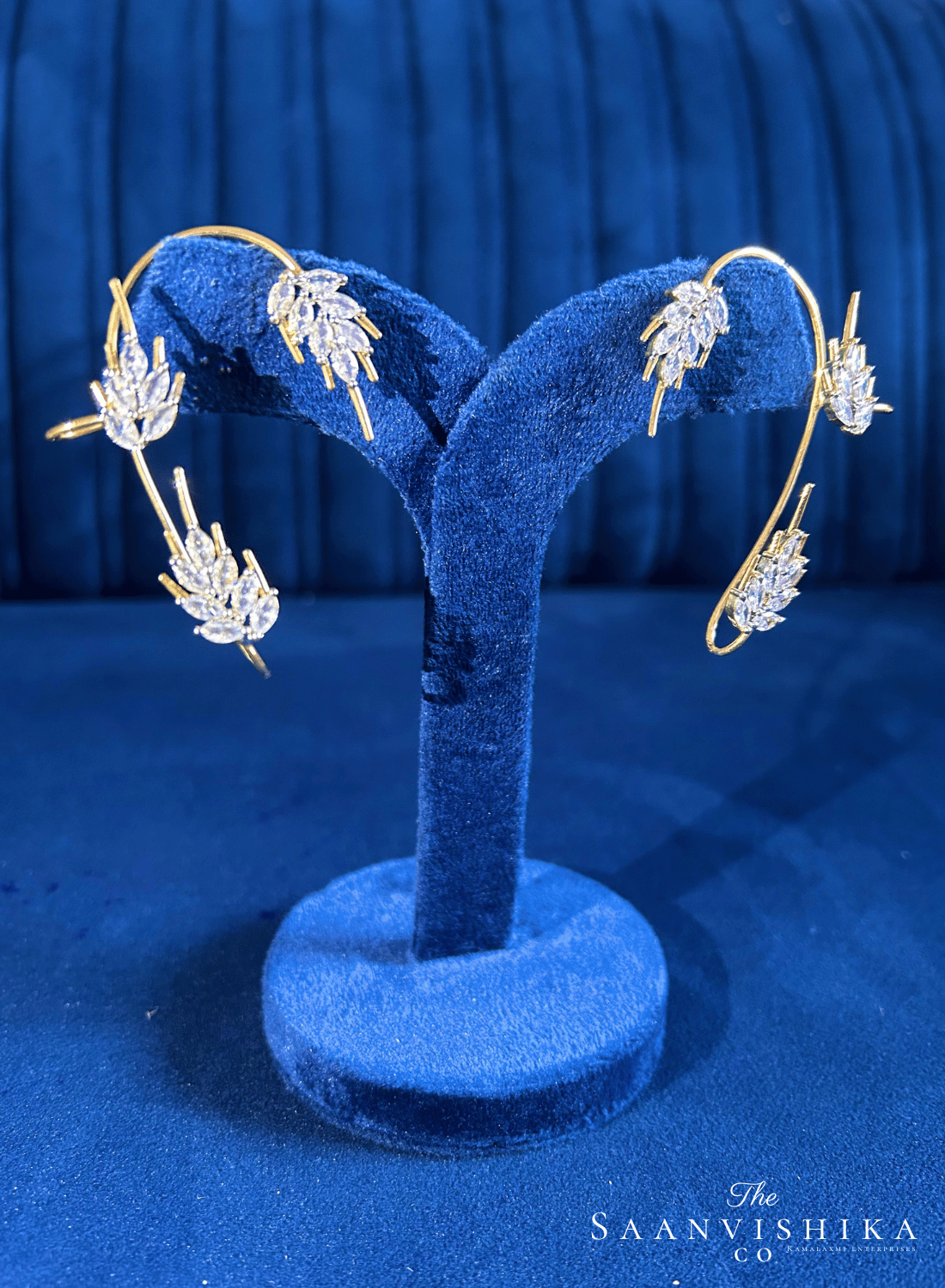 Simple CZ Diamond Earcuffs