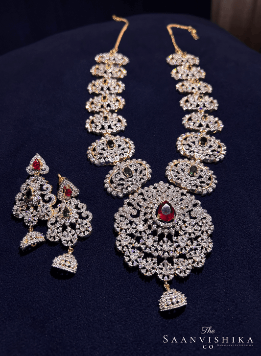 Grand Pendant Diamond Necklace Multicolor