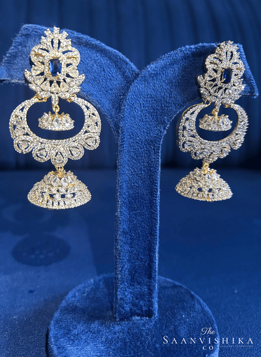 Designer Hexagonal Chandbali