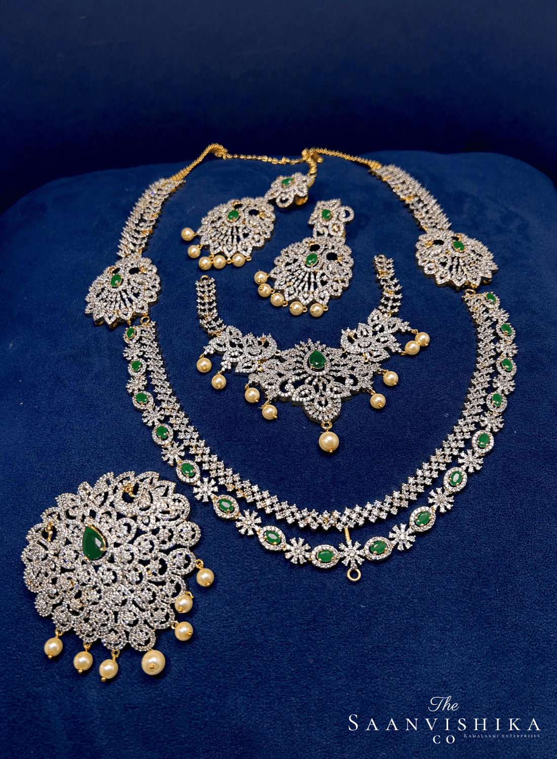8-1 grand bridal detachable haram Multi wear