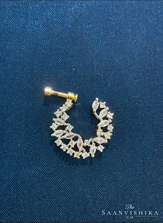 Grand Designer Diamond Nose Pin