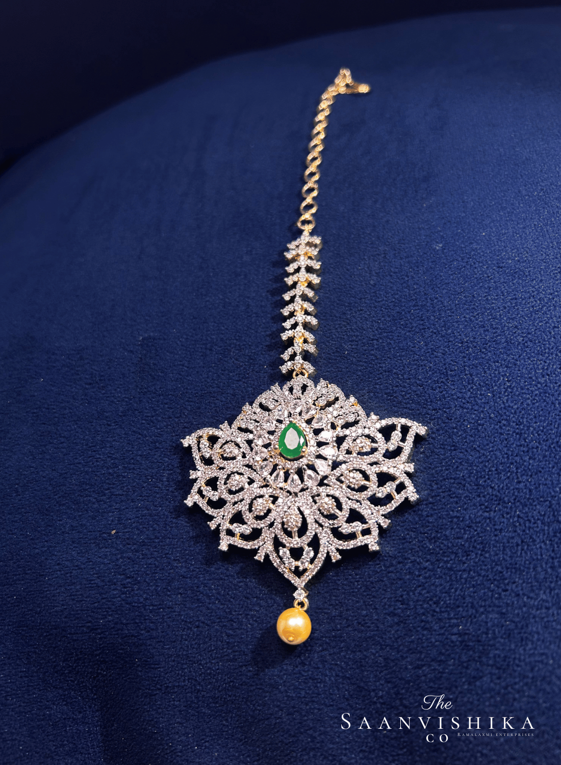 Bridal Grand Single Chain Tikka