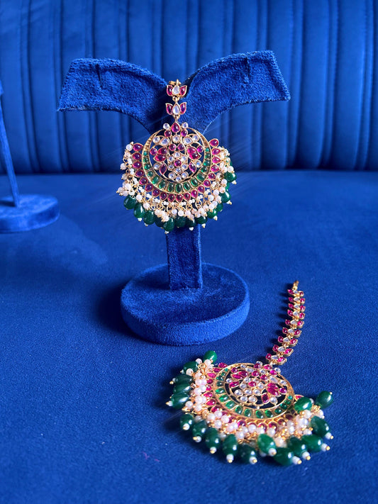 Grand Bridal Beads tikka