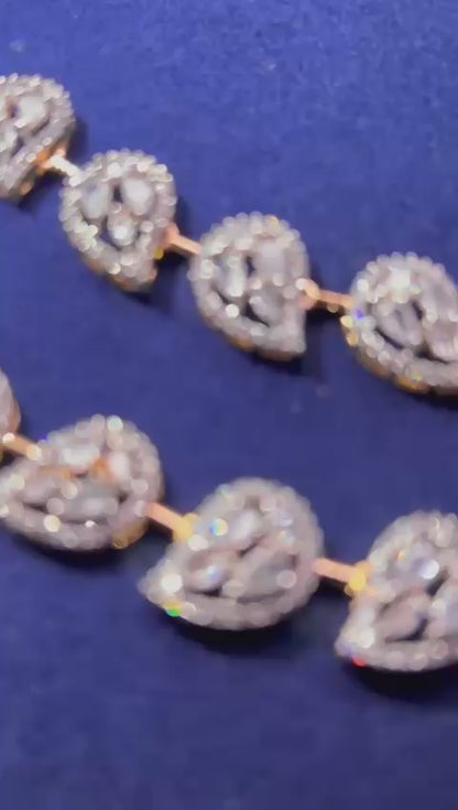 Mango Diamond Replica Bridal Ear Chain