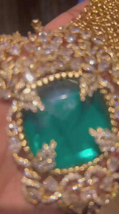 Royal Emerald Necklace