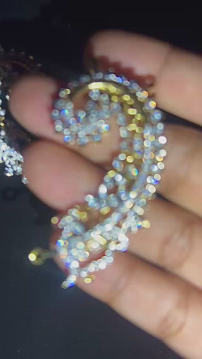 Designer Swan Earcuffs